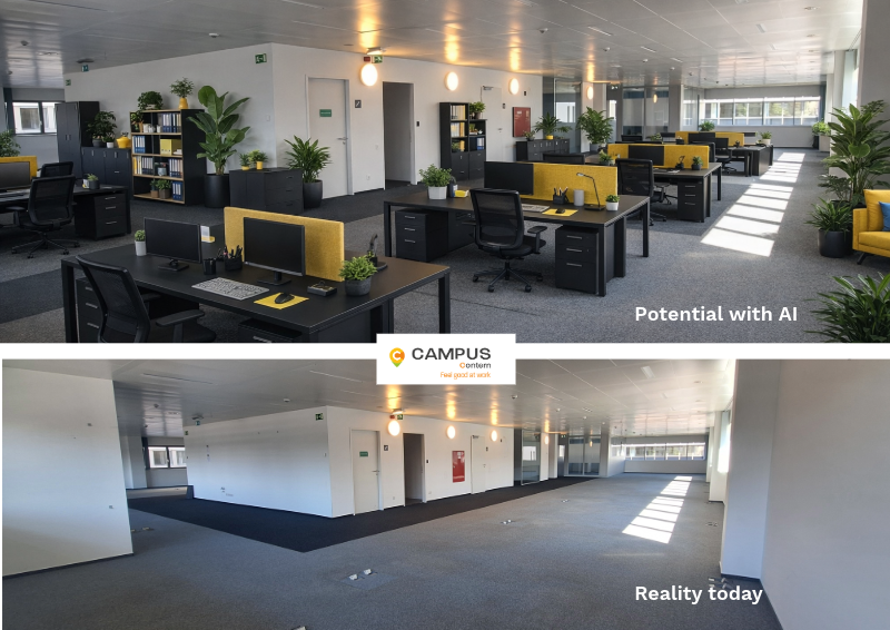 Read more about the article 752 m² on the 1st floor (Alouette)